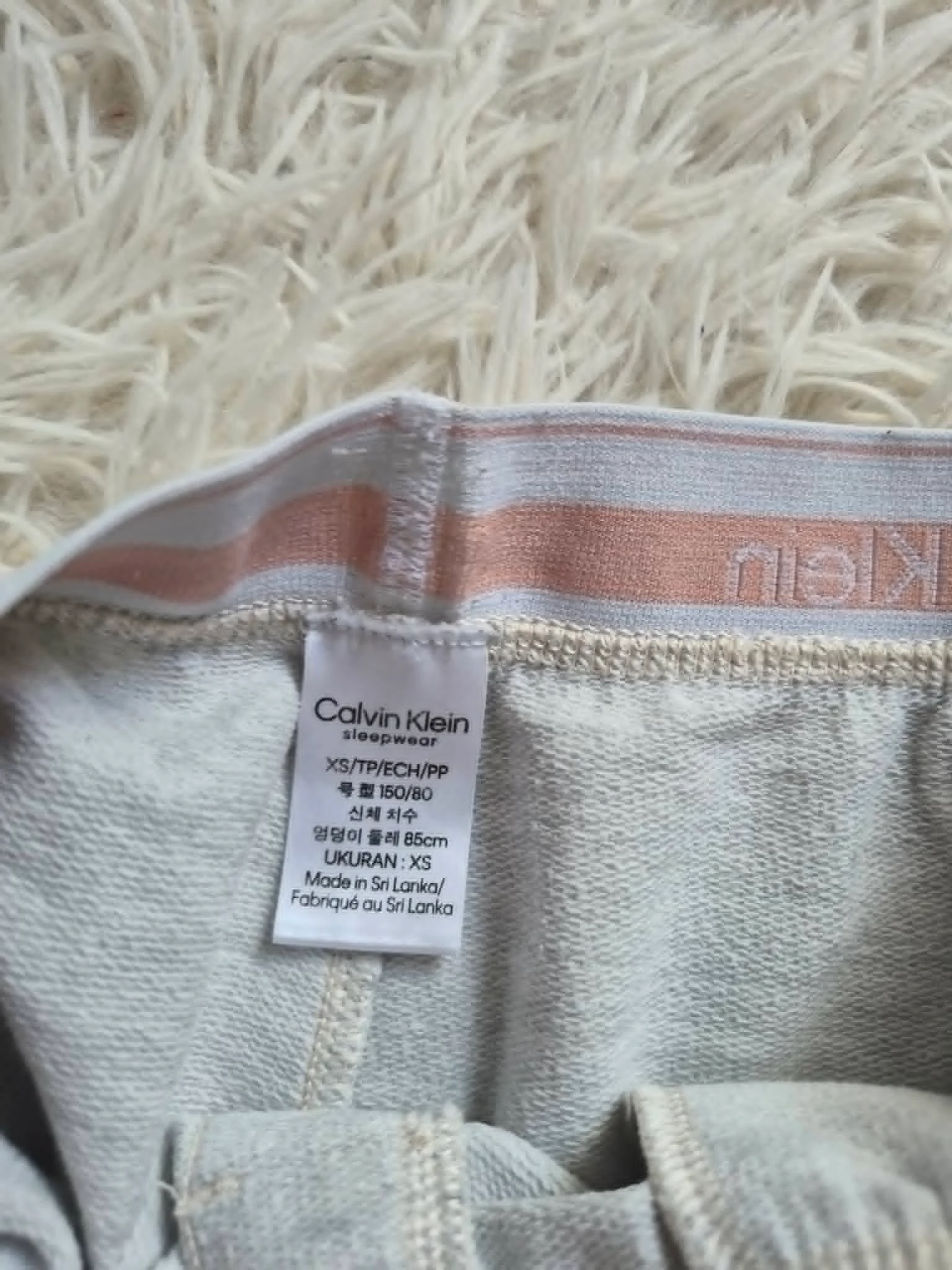 Bas de pijama Calvin Klein gris - Talla XS (grande) - Muy buen estado – photo 3